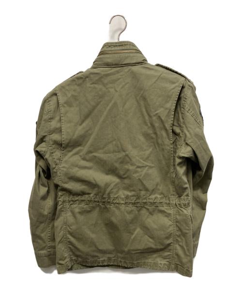POLO RALPH LAUREN（ポロ・ラルフローレン）POLO RALPH LAUREN (ポロ・ラルフローレン) M65フィールドジャケット カーキ サイズ:Sの古着・服飾アイテム