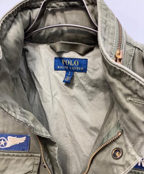 POLO RALPH LAUREN（ポロ・ラルフローレン）POLO RALPH LAUREN (ポロ・ラルフローレン) M65フィールドジャケット カーキ サイズ:Sの古着・服飾アイテム