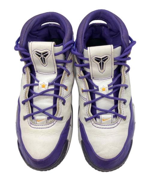 NIKE（ナイキ）NIKE (ナイキ) ハイカットスニーカー ホワイト×パープル サイズ:28cmの古着・服飾アイテム