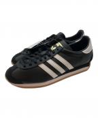 adidasアディダス）の古着「ローカットスニーカー」｜ブラック×ホワイト
