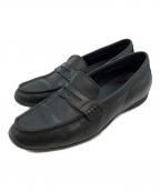 REGALリーガル）の古着「モカシンシューズ」｜ブラック