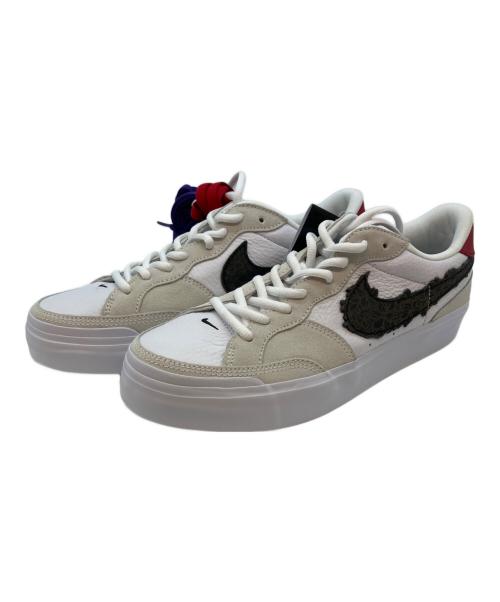 NIKE（ナイキ）NIKE (ナイキ) ローカットスニーカー ホワイト×ベージュ サイズ:26cmの古着・服飾アイテム