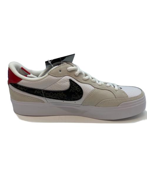 NIKE（ナイキ）NIKE (ナイキ) ローカットスニーカー ホワイト×ベージュ サイズ:26cmの古着・服飾アイテム