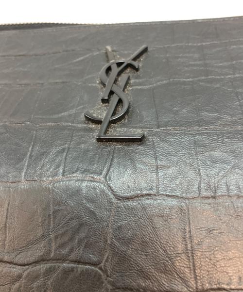 Saint Laurent Paris（サンローランパリ）Saint Laurent Paris (サンローランパリ) タブレットケース ブラックの古着・服飾アイテム