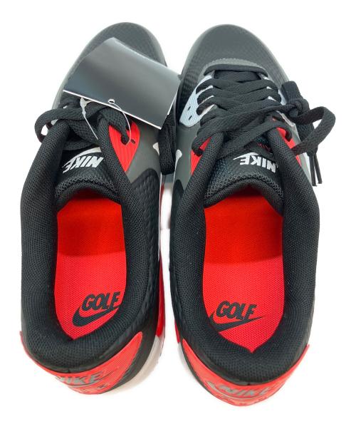 NIKE（ナイキ）NIKE (ナイキ) ゴルフシューズ ブラック×レッド サイズ:25.5cmの古着・服飾アイテム