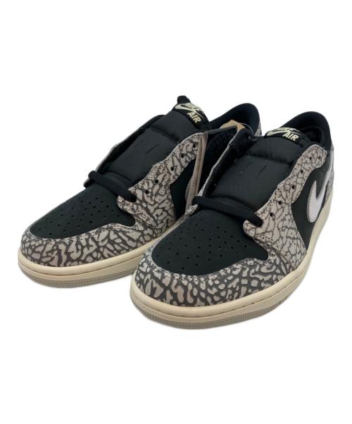 NIKE（ナイキ）NIKE (ナイキ) ローカットスニーカー グレー×ブラック サイズ:26cmの古着・服飾アイテム