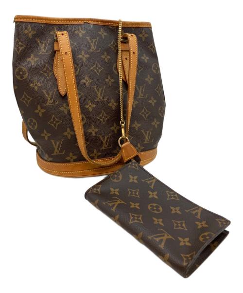LOUIS VUITTON（ルイ ヴィトン）LOUIS VUITTON (ルイ ヴィトン) ショルダーバッグ M42238 バケットPM ブラウンの古着・服飾アイテム