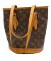 LOUIS VUITTON（ルイ ヴィトン）の古着「ショルダーバッグ M42238 バケットPM」｜ブラウン