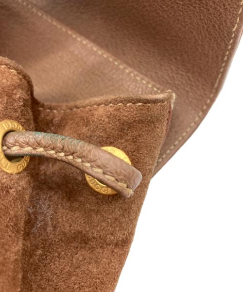 GUCCI（グッチ）GUCCI (グッチ) ミニ バンブー リュック　003・3444・0030 ブラウンの古着・服飾アイテム