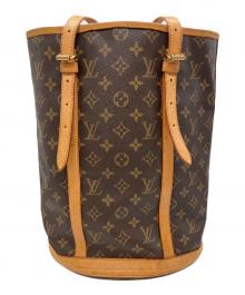 LOUIS VUITTON（ルイ ヴィトン）の古着「モノグラム バケットGM トートバッグ  M42236」｜ブラウン