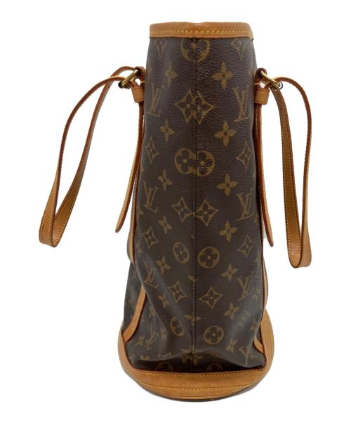 LOUIS VUITTON（ルイ ヴィトン）LOUIS VUITTON (ルイ ヴィトン) モノグラム バケットGM トートバッグ  M42236 ブラウンの古着・服飾アイテム