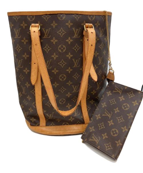 LOUIS VUITTON（ルイ ヴィトン）LOUIS VUITTON (ルイ ヴィトン) モノグラム バケットGM トートバッグ  M42236 ブラウンの古着・服飾アイテム