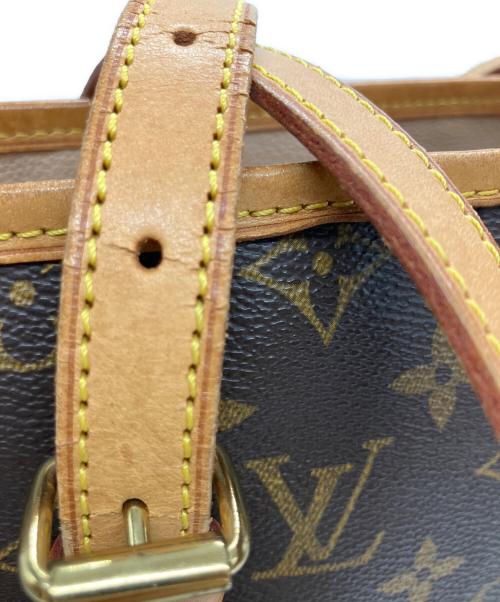 LOUIS VUITTON（ルイ ヴィトン）LOUIS VUITTON (ルイ ヴィトン) モノグラム バケットGM トートバッグ  M42236 ブラウンの古着・服飾アイテム