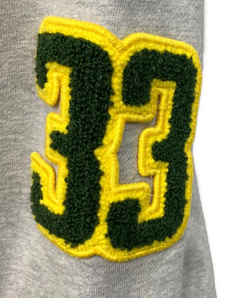 LACOSTE（ラコステ）LACOSTE (ラコステ) ヘリテージワッペンクルーネックスウェット グレー サイズ:US Lの古着・服飾アイテム