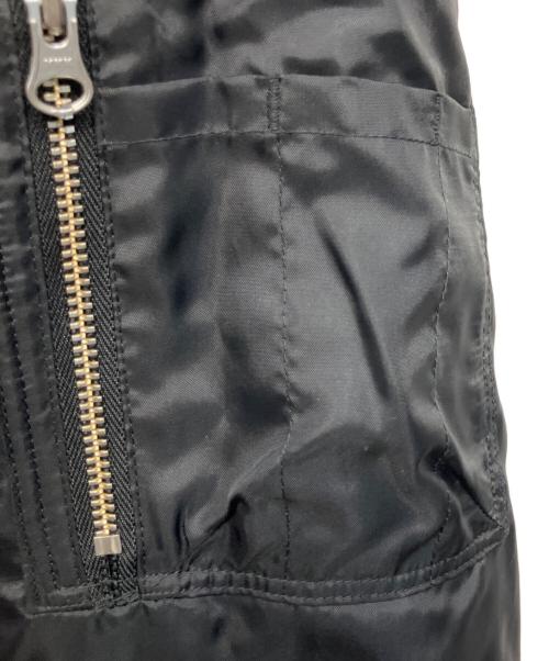 NIKE（ナイキ）NIKE (ナイキ) リバーシブル NSW FAUX FUR BOMBEER ファックスファーボンバージャケット ブラック サイズ:Lの古着・服飾アイテム