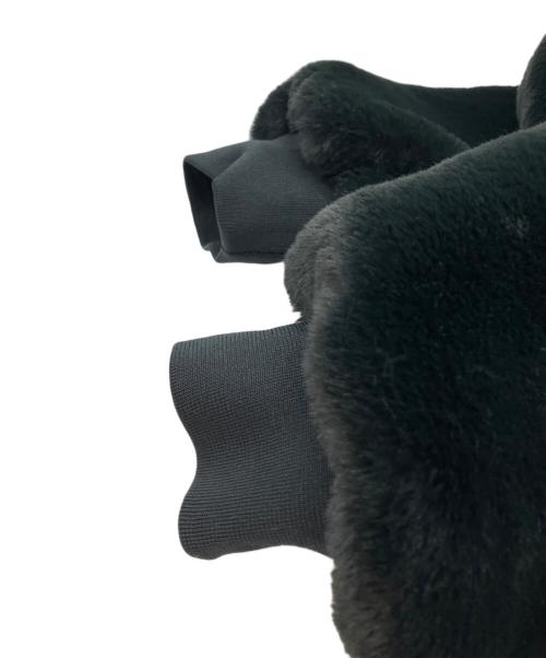 NIKE（ナイキ）NIKE (ナイキ) リバーシブル NSW FAUX FUR BOMBEER ファックスファーボンバージャケット ブラック サイズ:Lの古着・服飾アイテム