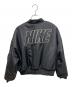 NIKE (ナイキ) リバーシブル NSW FAUX FUR BOMBEER ファックスファーボンバージャケット ブラック サイズ:L：6000円
