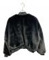 中古・古着 NIKE (ナイキ) リバーシブル NSW FAUX FUR BOMBEER ファックスファーボンバージャケット ブラック サイズ:L：6000円