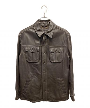 Vintage 古着 Eddie Bauer ラムレザージャケット 00s Eddie Bauer エディ・バウアー ラムレザー ジャケット 本革 革