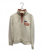 Patagoniaパタゴニア）の古着「W's Organic Cotton Quilt Snap-T Pullover 長袖カットソー」｜ホワイト