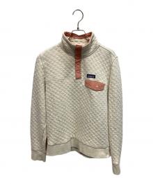 Patagonia（パタゴニア）の古着「W's Organic Cotton Quilt Snap-T Pullover 長袖カットソー」｜ホワイト