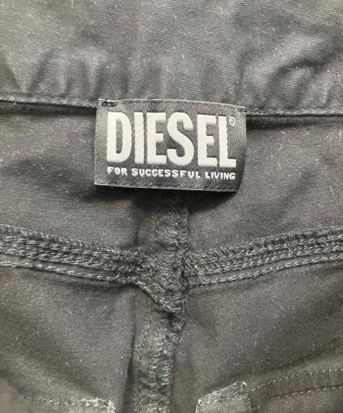 DIESEL（ディーゼル）DIESEL (ディーゼル) P-MIRTA-NOVO カーゴパンツ ブラック サイズ:38の古着・服飾アイテム