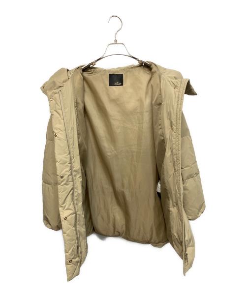 URBAN RESEARCH ROSSO（アーバンリサーチロッソ）URBAN RESEARCH ROSSO (アーバンリサーチロッソ) ミドルダウンジャケット ベージュ サイズ:38の古着・服飾アイテム