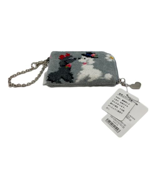 FEILER（フェイラー）FEILER (フェイラー) モンプティルル ポーチ グレーの古着・服飾アイテム