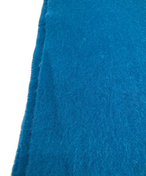 DAMA collection（ダーマコレクション）DAMA collection (ダーマコレクション) DAMA collection 無地 カシミヤストール ブルーの古着・服飾アイテム