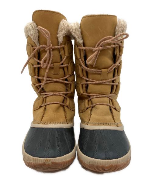 SOREL（ソレル）SOREL (ソレル) スノーブーツ ベージュ サイズ:24.5㎝の古着・服飾アイテム