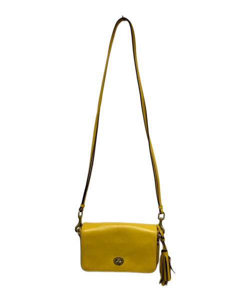 COACH（コーチ）COACH (コーチ) レガシー ペニー ショルダーバッグ 19914 イエローの古着・服飾アイテム