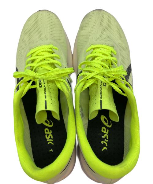 asics（アシックス）asics (アシックス) ローカットスニーカー イエロー サイズ:26.5cmの古着・服飾アイテム