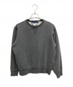 POLO RALPH LAURENポロ・ラルフローレン）の古着「クルーネックスウェット」｜グレー