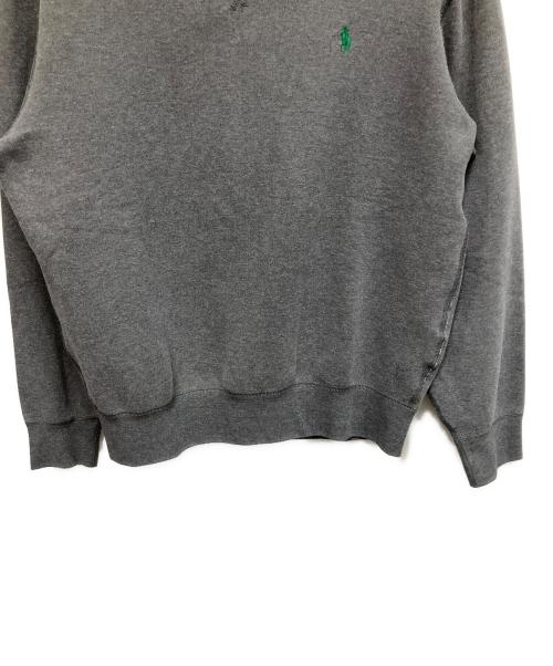 POLO RALPH LAUREN（ポロ・ラルフローレン）POLO RALPH LAUREN (ポロ・ラルフローレン) クルーネックスウェット グレー サイズ:Mの古着・服飾アイテム