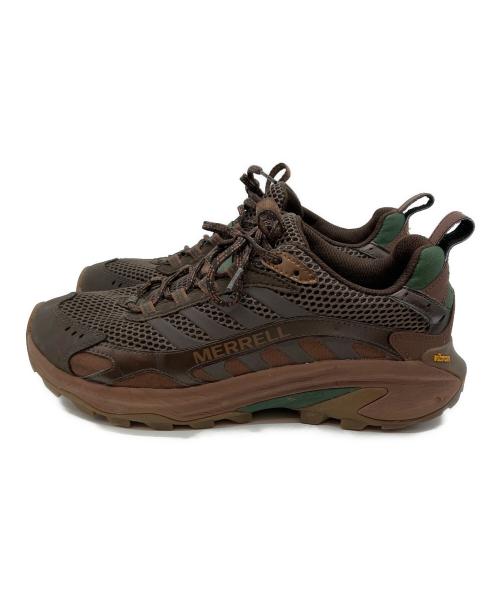 MERRELL（メレル）MERRELL (メレル) MOAB SPEED 2 VENT 2K モアブ スピード 2 べント 2ケー ローカットスニーカー ブラウン サイズ:27.5cmの古着・服飾アイテム