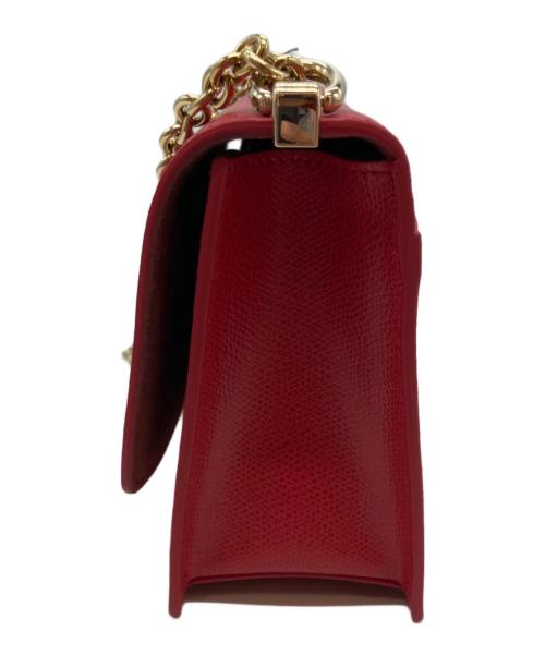 FURLA（フルラ）FURLA (フルラ) 本革 ミニ ショルダーバッグ レッドの古着・服飾アイテム