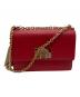 FURLA（フルラ）の古着「本革 ミニ ショルダーバッグ」｜レッド