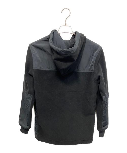 DIESEL（ディーゼル）DIESEL (ディーゼル) ブラック フリース ナイロンジャケット ブラック サイズ:XSの古着・服飾アイテム