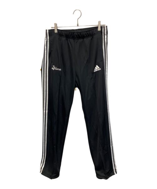adidas（アディダス）adidas (アディダス) 24karats (トゥエンティーフォーカラッツ) adidas(アディダス)×24karats セットアップジャージ ブラック サイズ:Lの古着・服飾アイテム