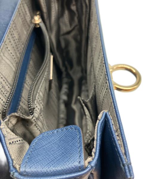 Salvatore Ferragamo（サルヴァトーレ フェラガモ）Salvatore Ferragamo (サルヴァトーレ フェラガモ) 2WAYショルダーバッグ EO-21C361 ネイビーの古着・服飾アイテム