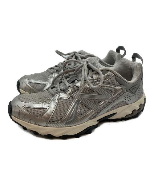 NEW BALANCE（ニューバランス）NEW BALANCE (ニューバランス) シルバー ローカットスニーカー ML610TAU グレー サイズ:24cmの古着・服飾アイテム