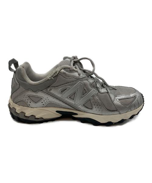 NEW BALANCE（ニューバランス）NEW BALANCE (ニューバランス) シルバー ローカットスニーカー ML610TAU グレー サイズ:24cmの古着・服飾アイテム