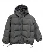 DANTONダントン）の古着「フーデッド ダウンジャケット DT-A0008」｜グレー