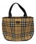 BURBERRY（バーバリー）の古着「ノバ チェック ハンドバッグ」｜ベージュ