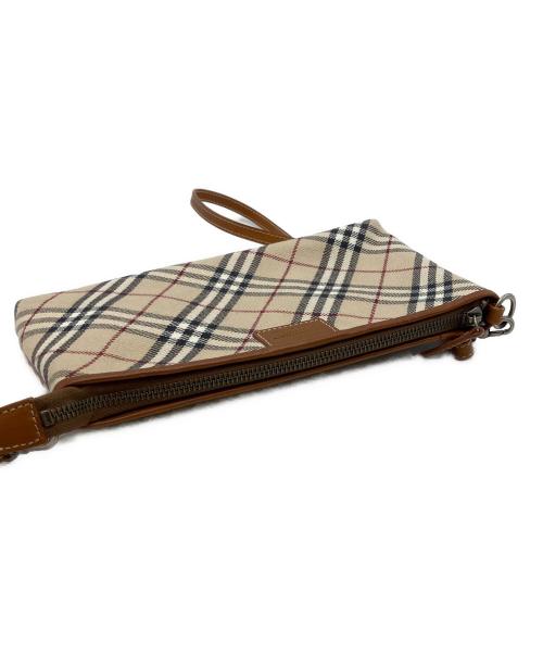 BURBERRY BLUE LABEL（バーバリーロンドンブルーレーベル）BURBERRY BLUE LABEL (バーバリーロンドンブルーレーベル) ノバチェック ショルダーバッグ ZAE60-905 ベージュの古着・服飾アイテム