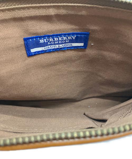 BURBERRY BLUE LABEL（バーバリーロンドンブルーレーベル）BURBERRY BLUE LABEL (バーバリーロンドンブルーレーベル) ノバチェック ショルダーバッグ ZAE60-905 ベージュの古着・服飾アイテム