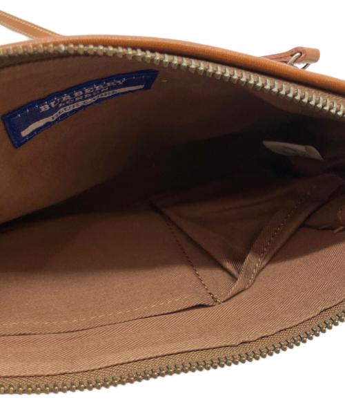 BURBERRY BLUE LABEL（バーバリーロンドンブルーレーベル）BURBERRY BLUE LABEL (バーバリーロンドンブルーレーベル) ノバチェック ショルダーバッグ ZAE60-905 ベージュの古着・服飾アイテム