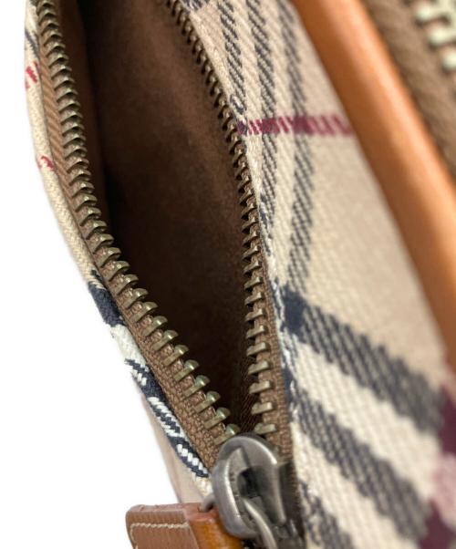 BURBERRY BLUE LABEL（バーバリーロンドンブルーレーベル）BURBERRY BLUE LABEL (バーバリーロンドンブルーレーベル) ノバチェック ショルダーバッグ ZAE60-905 ベージュの古着・服飾アイテム