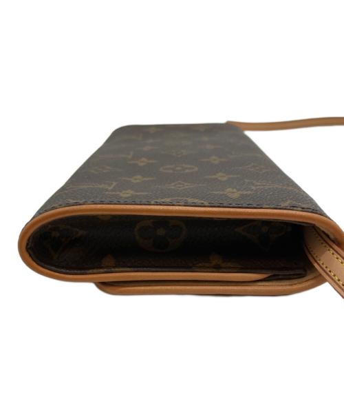 LOUIS VUITTON（ルイ ヴィトン）LOUIS VUITTON (ルイ ヴィトン) モノグラム ポシェットツインGM ポシェット 	M51852 ブラウンの古着・服飾アイテム