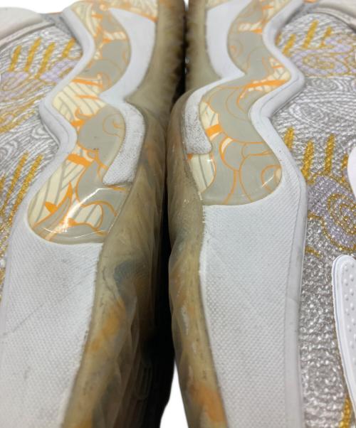 adidas（アディダス）adidas (アディダス) D.O.N. Issue #3 三国志 ローカットスニーカー ホワイト×グレー サイズ:27.5cmの古着・服飾アイテム